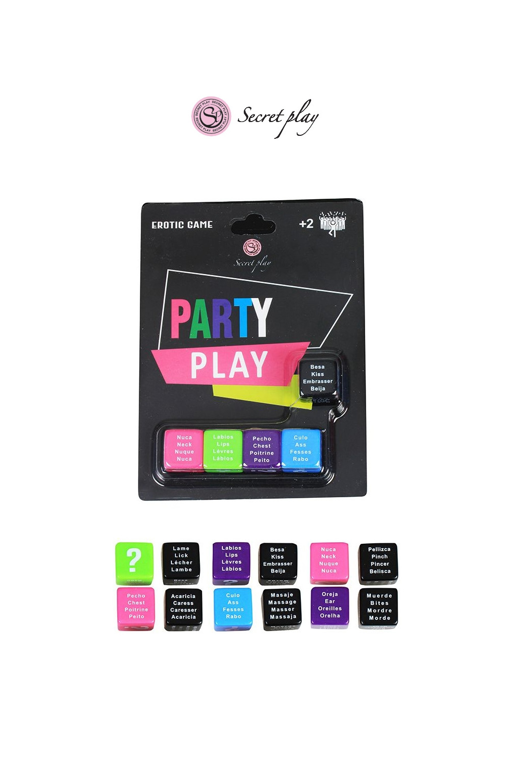 Jeu 5 dés Party Play
