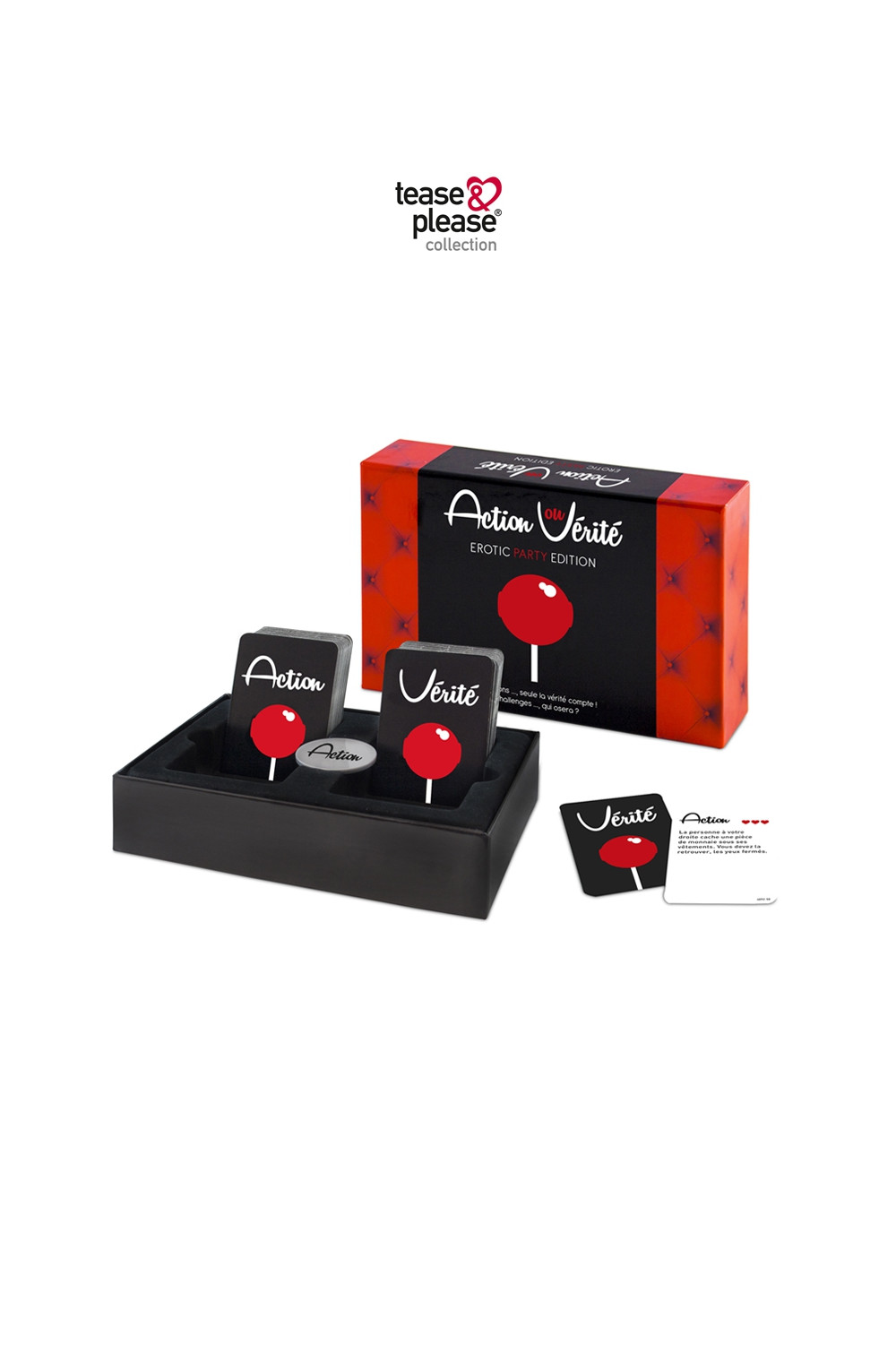 Jeu coquin Action ou Vérité Erotic Party Edition