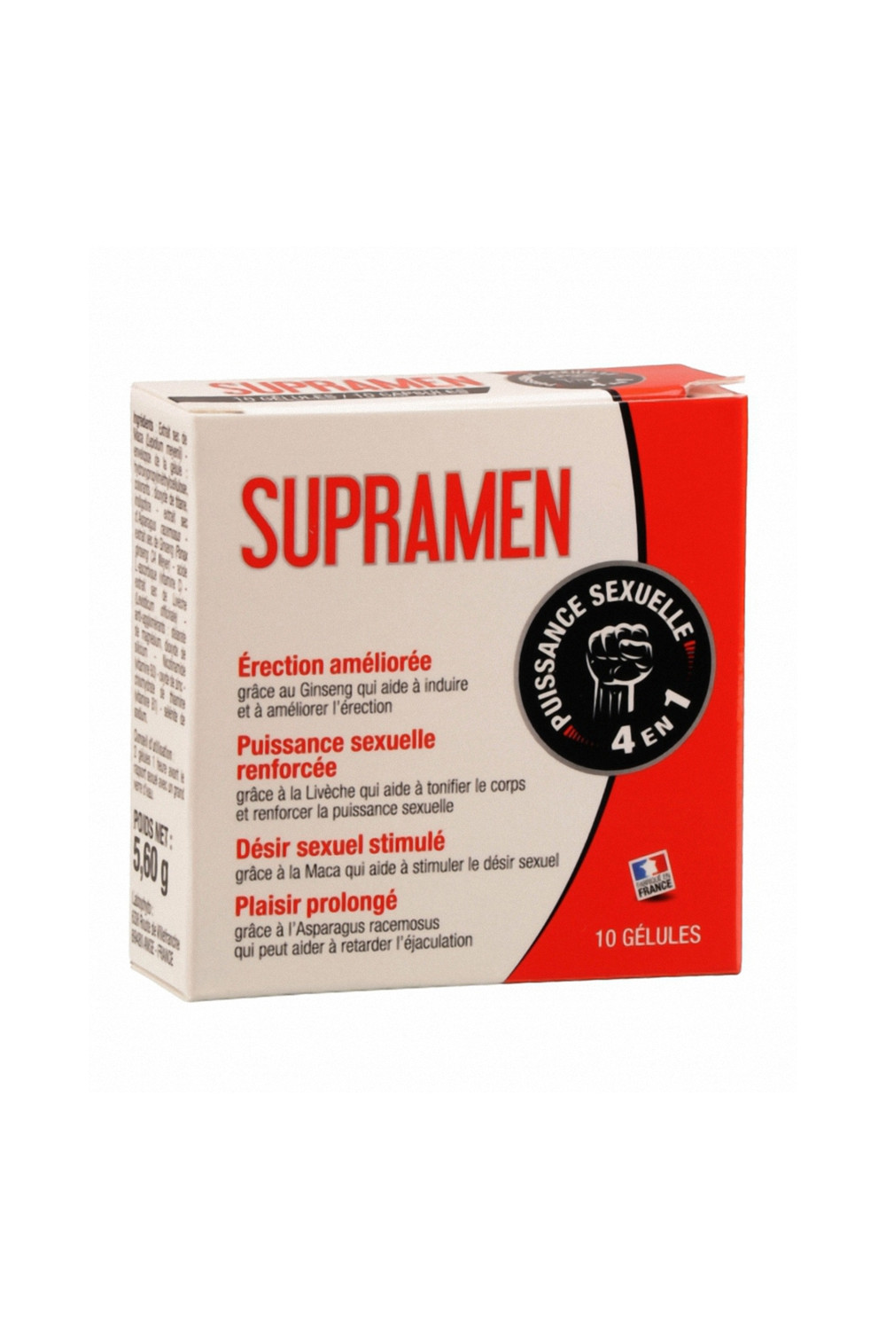 Supramen (10 gélules) - Aphrodisiaque