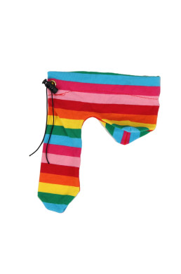 Cache-sexe multicolore