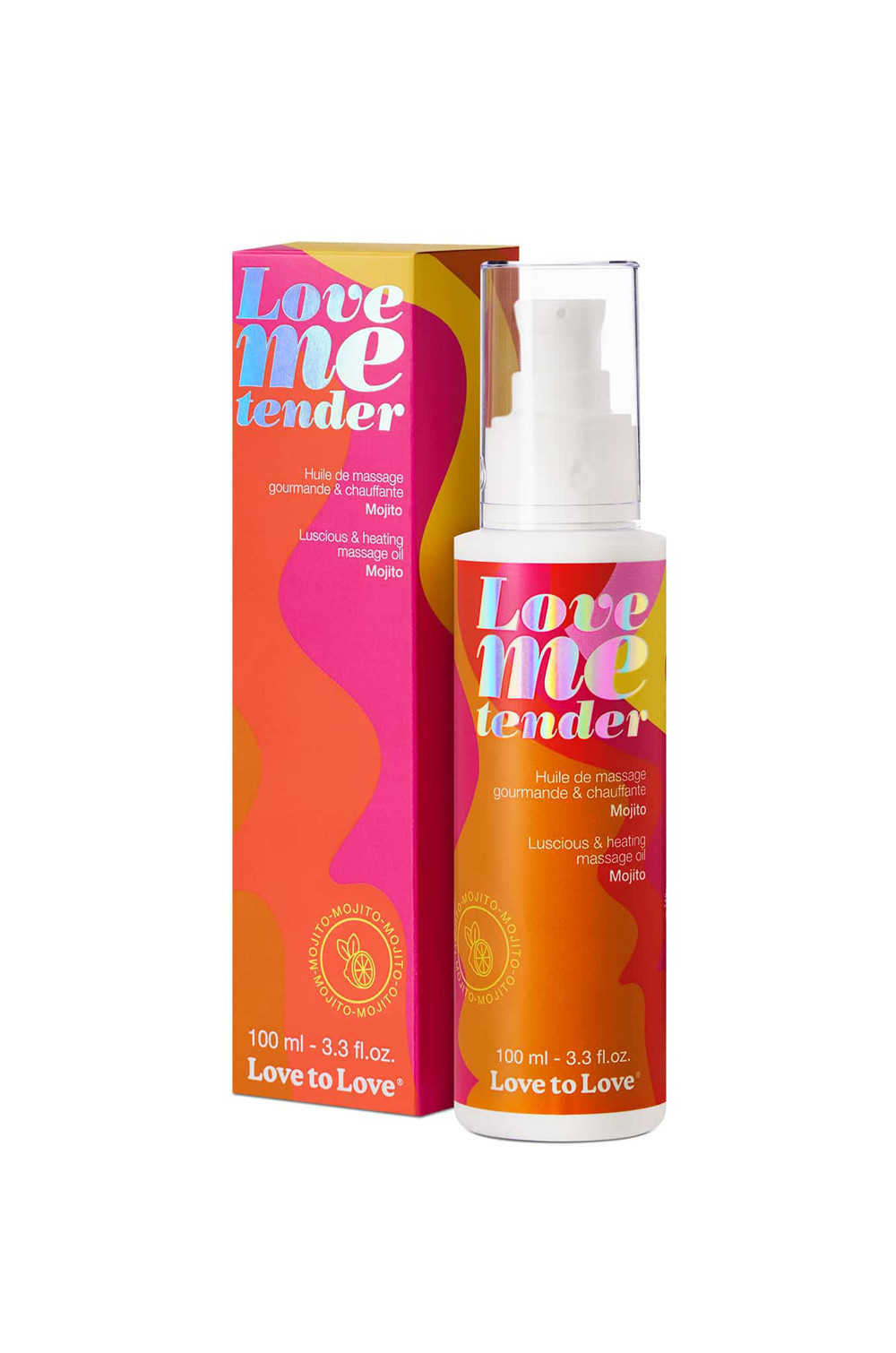 Huile de massage mojito 100ml