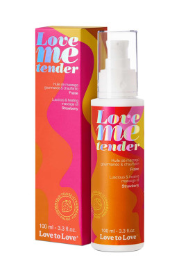 Huile de massage fraise 100ml