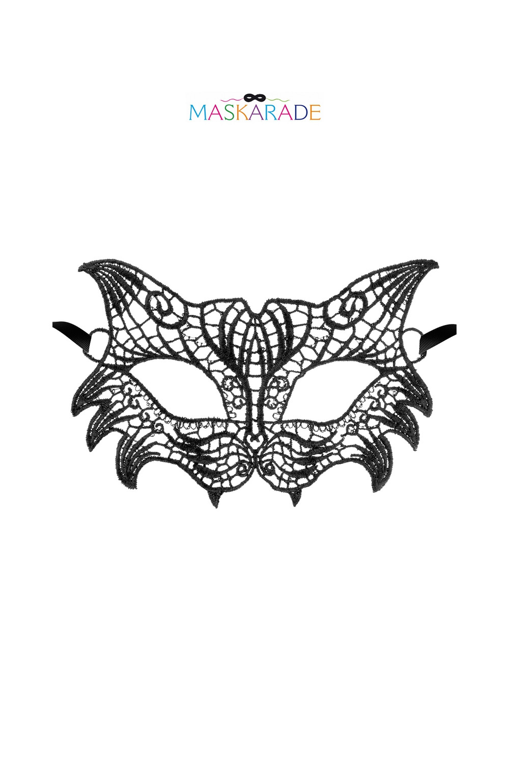 Loup broderie souple Nuit