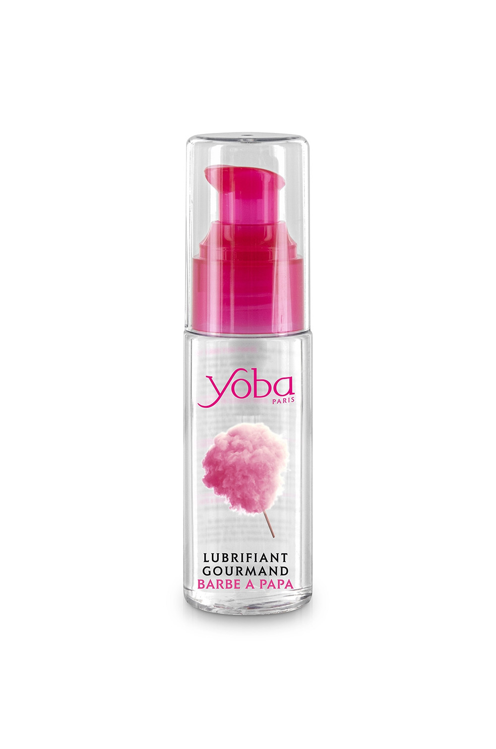 Lubrifiant parfumé barbe à papa 50ml - Yoba