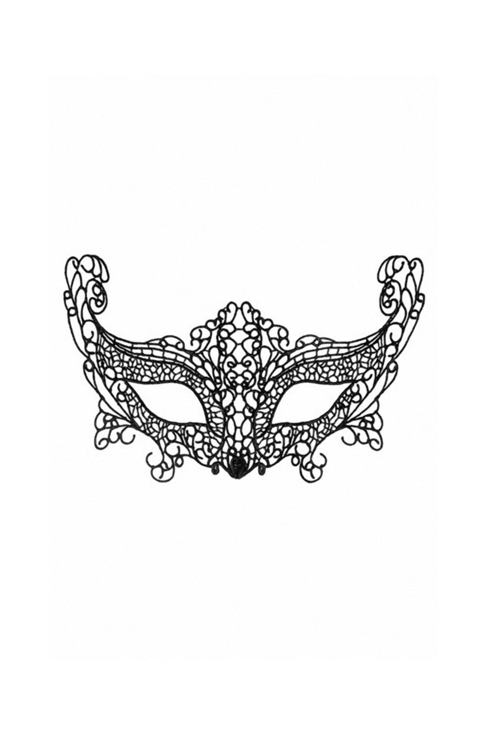 Loup dentelle guipure La Muette