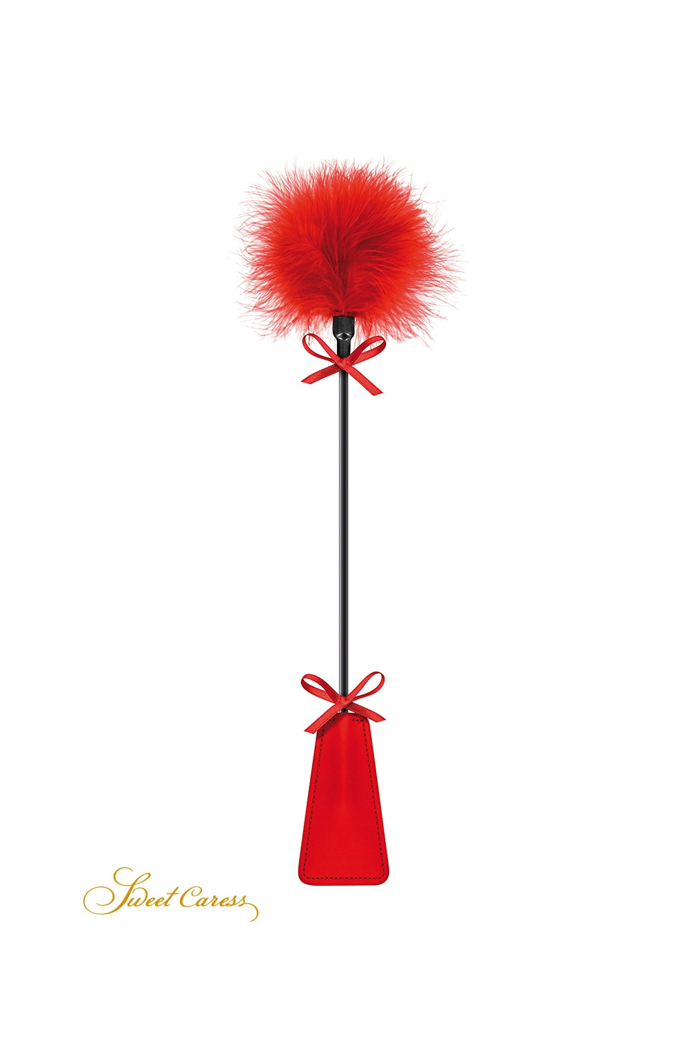 Tapette à pompon rouge - Sweet Caress Tapette à pompon rouge - Sweet Caress