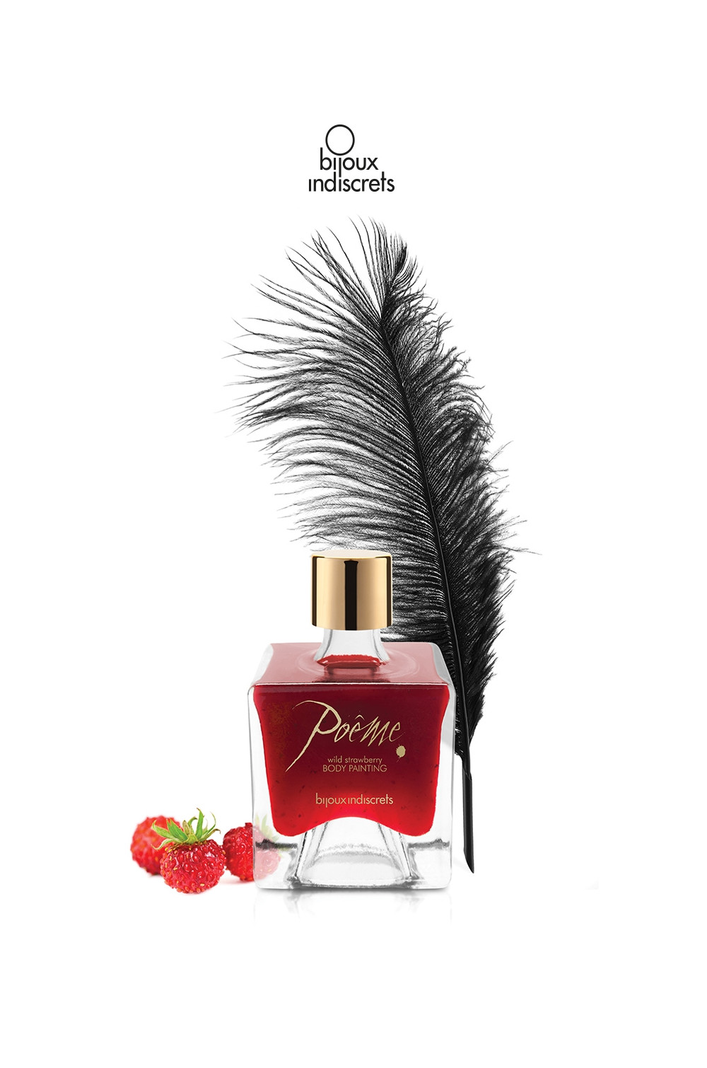 Peinture de corps Poême fraise