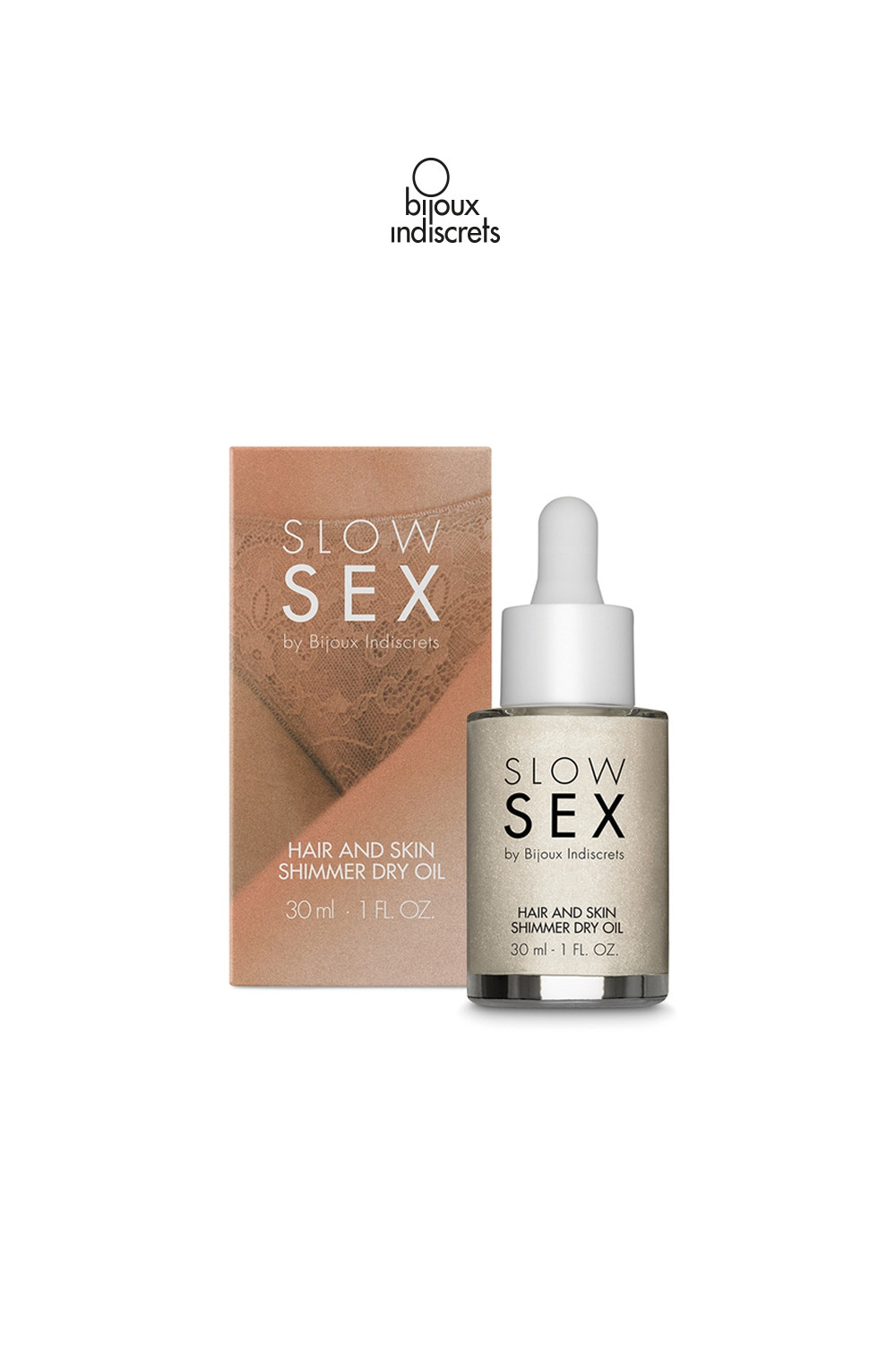 Huile sèche brillante cheveux et corps - 30ml