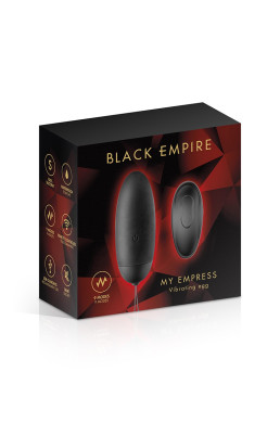 Oeuf vibrant télécommandé My Empress - Black Empire