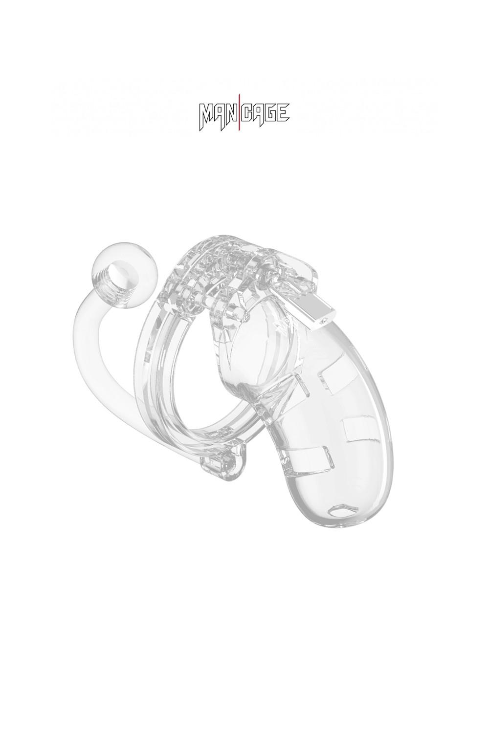 Cage de chasteté 9cm avec plug - ManCage 10