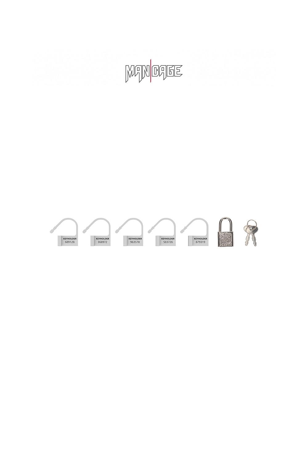 6 Cadenas  blanc - Mancage