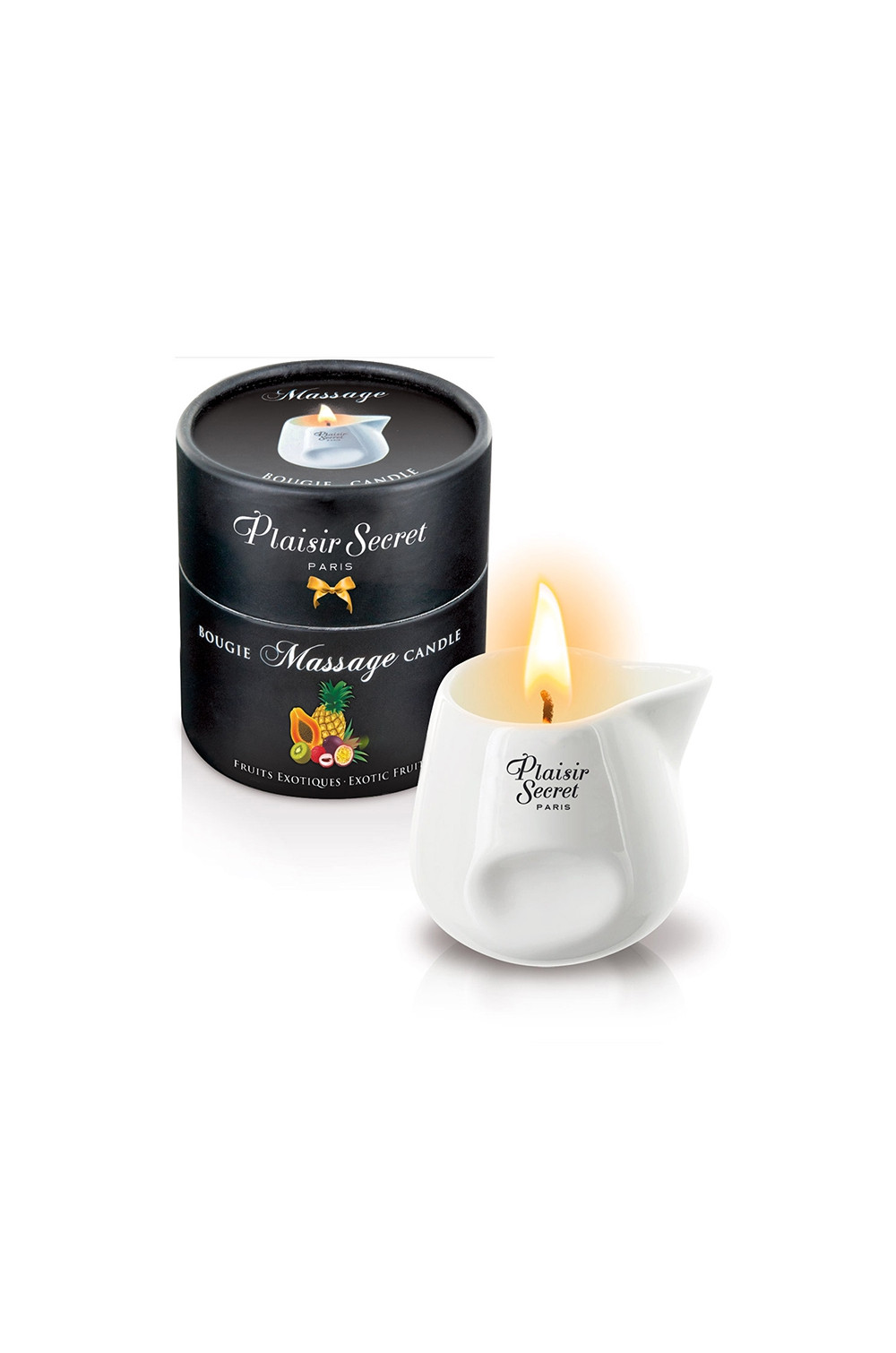 Bougie de massage gourmande fruits exotiques Bougie de massage gourmande fruits exotiques