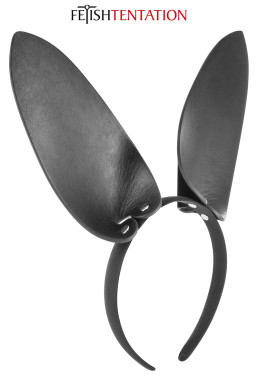 Oreilles de lapin en simili cuir - Fetish Tentation