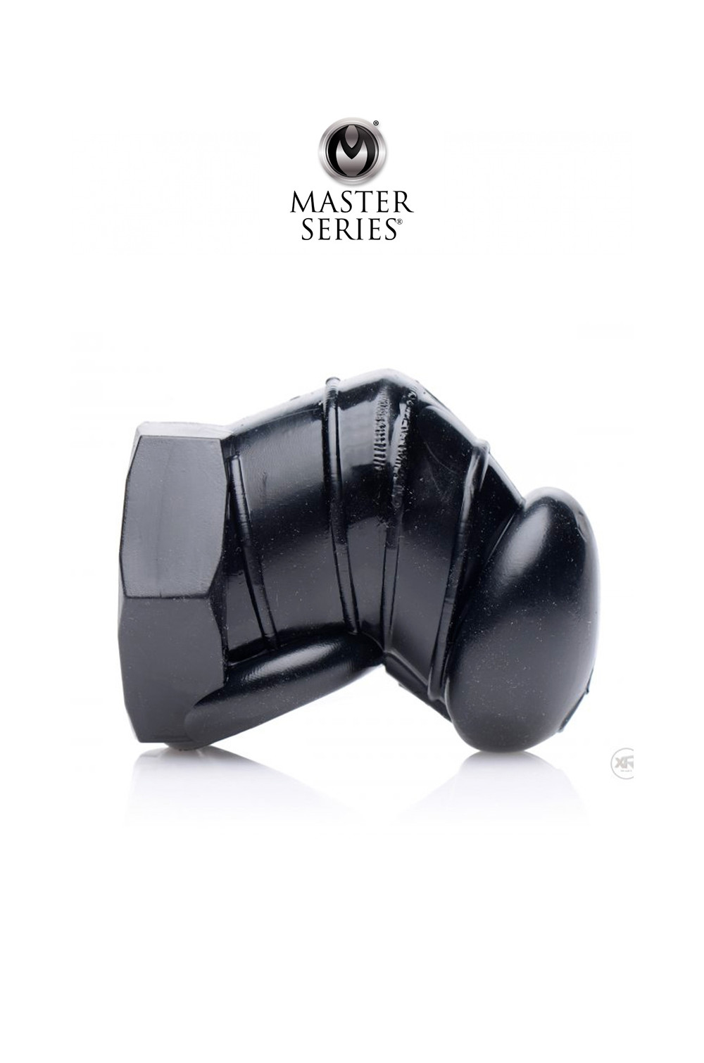 Cage de chasteté restrictive noire - Master Series
