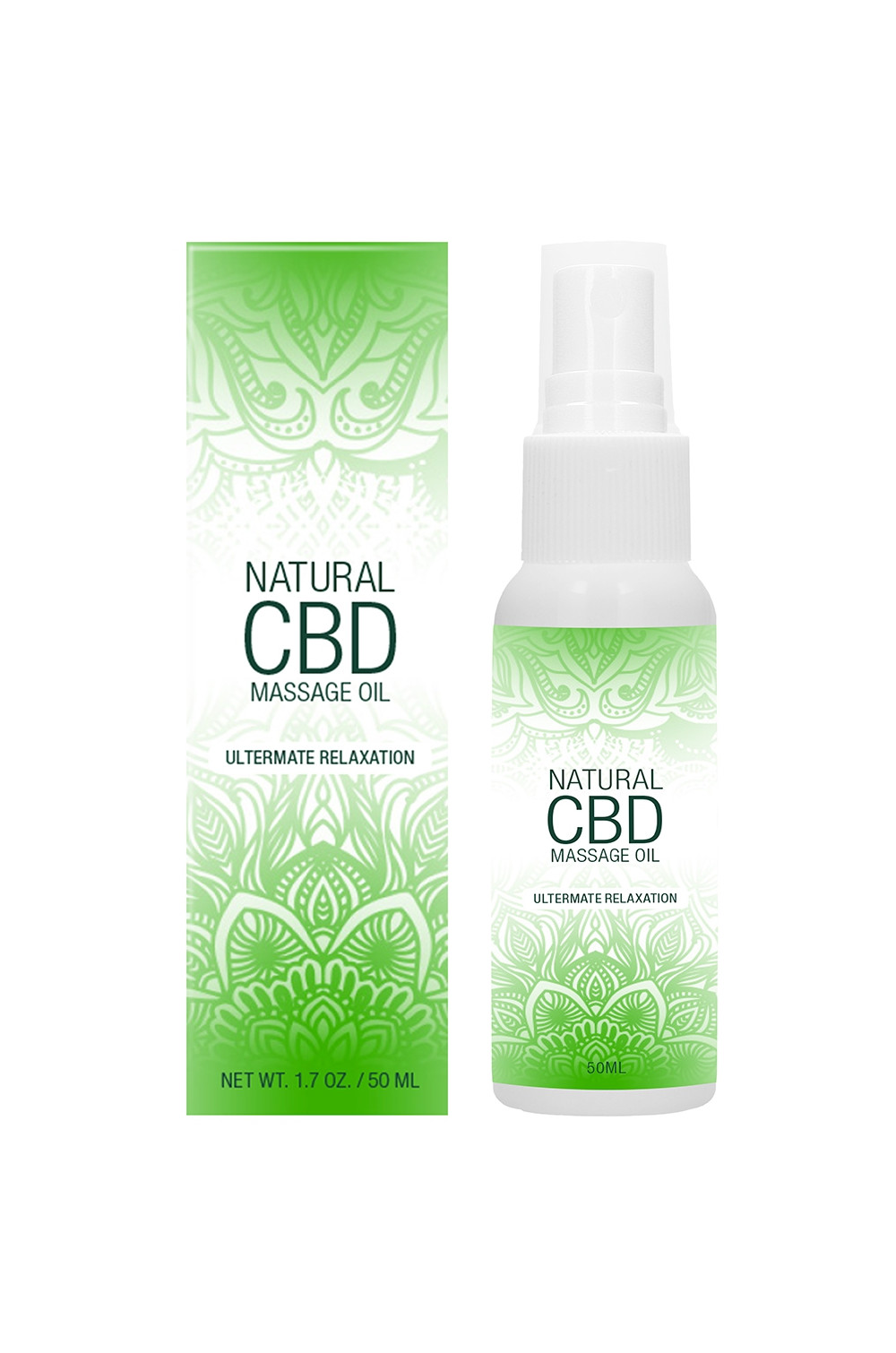 Huile de massage 50ml - Natural CBD