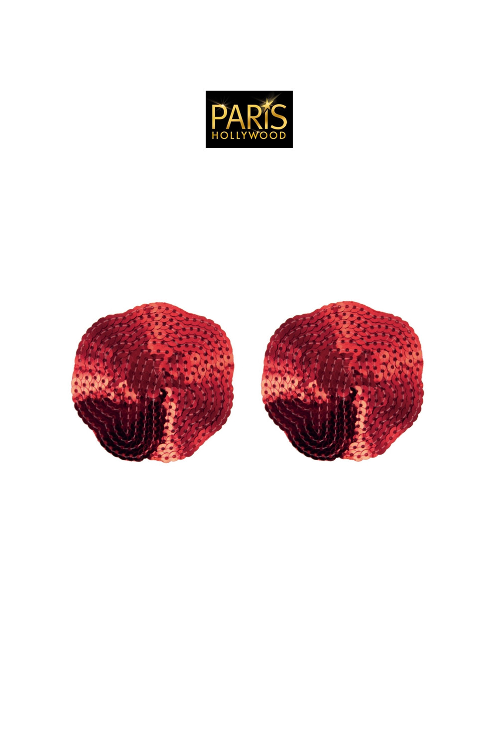 Nipples rouges sequin - Paris Hollywood