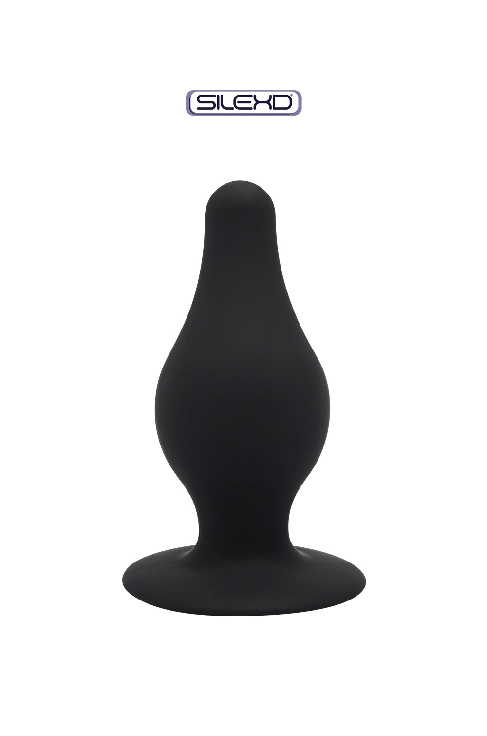 Plug anal The Original Model 2 noir 10,2 cm - SilexD Plug anal The Original Model 2 noir 10,2 cm - SilexD