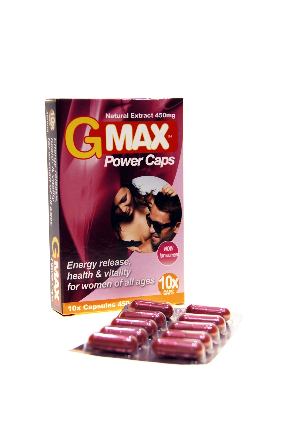 G-Max Power Caps Femme (10 gélules)