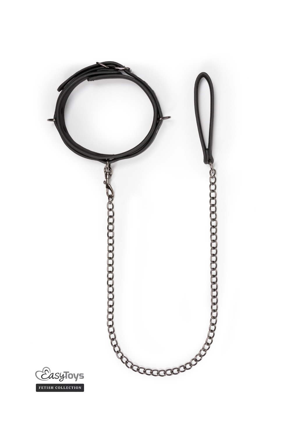 Collier fétichiste et laisse - Easytoys Fetish Collection