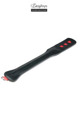 Paddle cuir 3 coeurs - Easytoys Fetish Collection