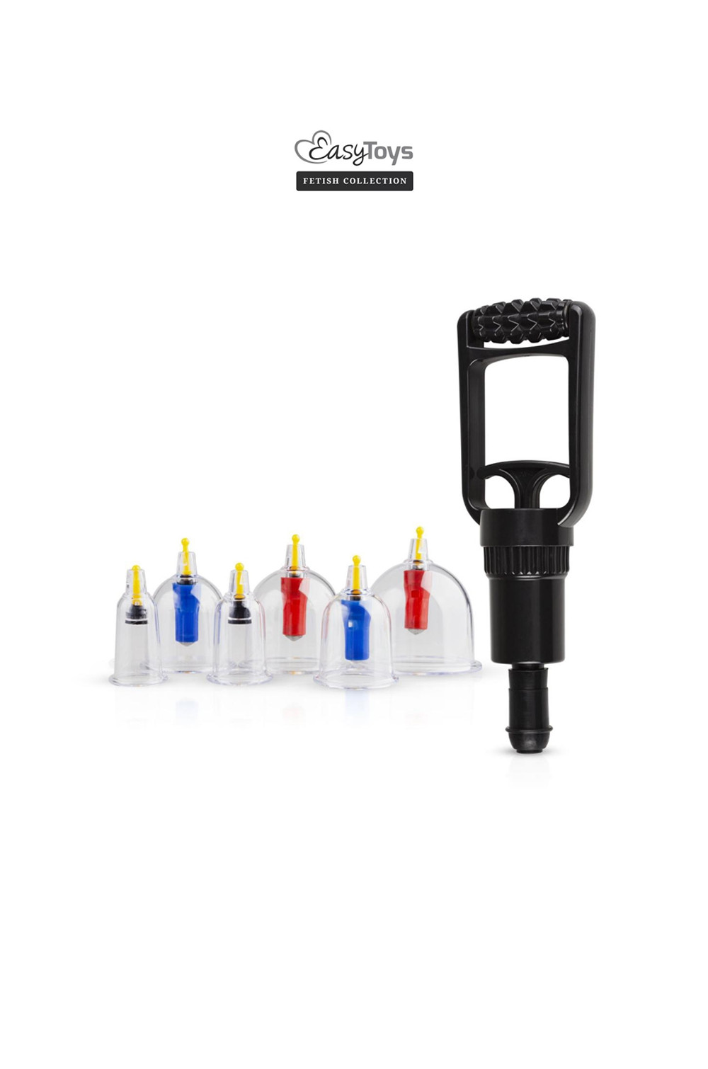 Coffret 6 ventouses Cupping Set - EasyToys Fetish Collection