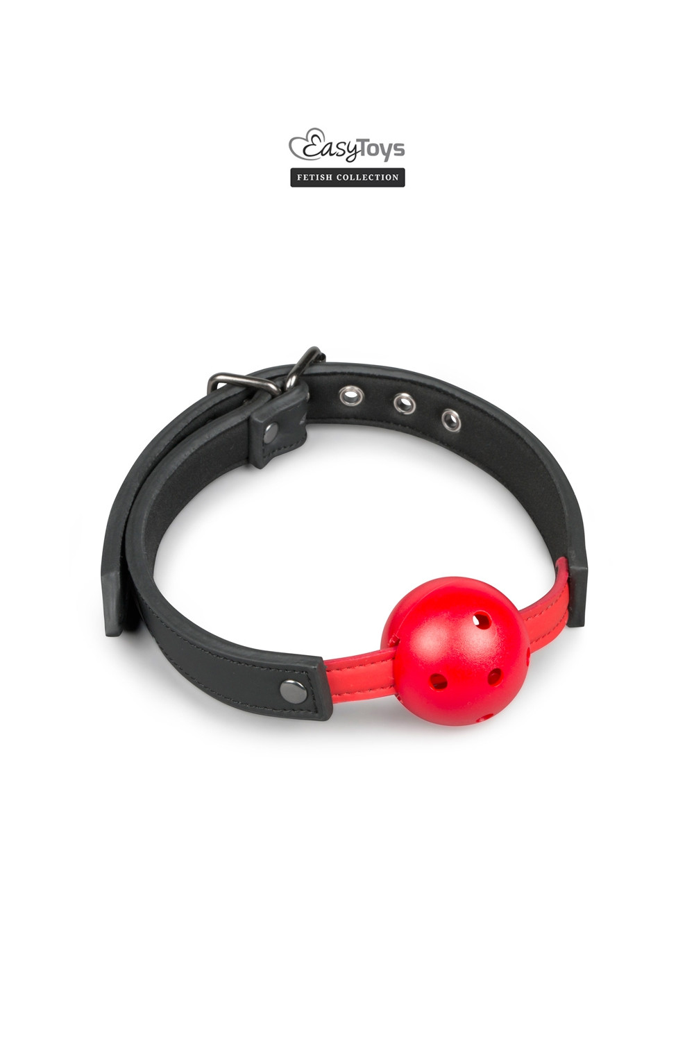 Gagged Ball avec balle rouge - EasyToys Fetish Collection