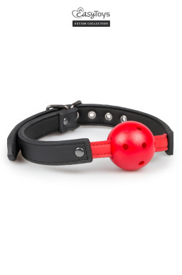 Gagged Ball avec balle rouge - EasyToys Fetish Collection