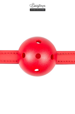 Gagged Ball avec balle rouge - EasyToys Fetish Collection