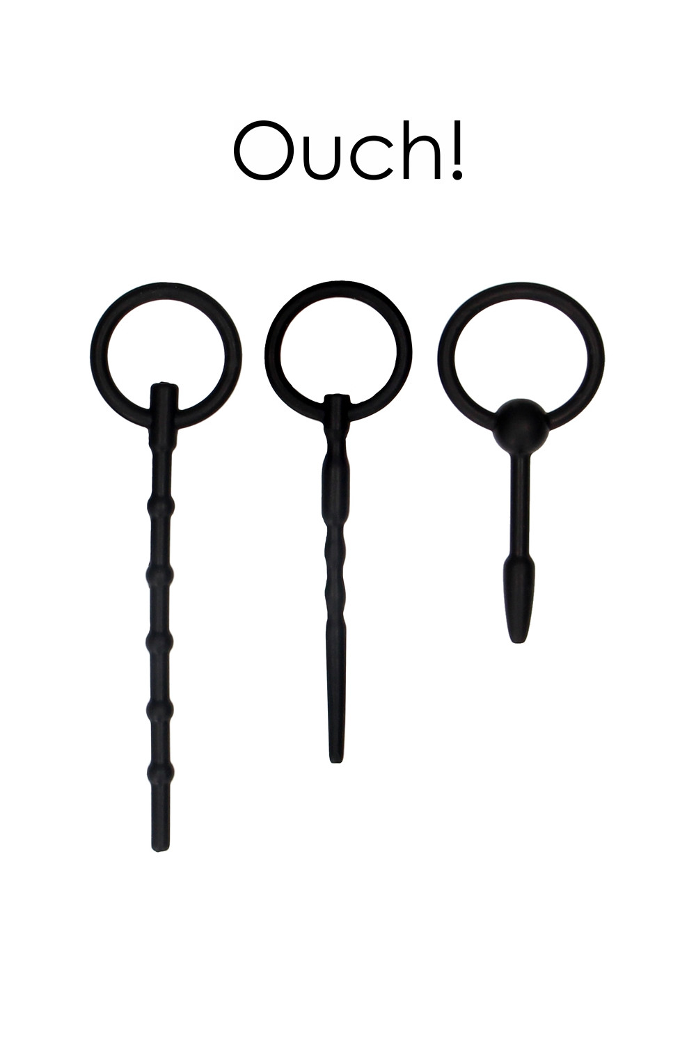 Set de 3 sondes urétrales - Ouch!