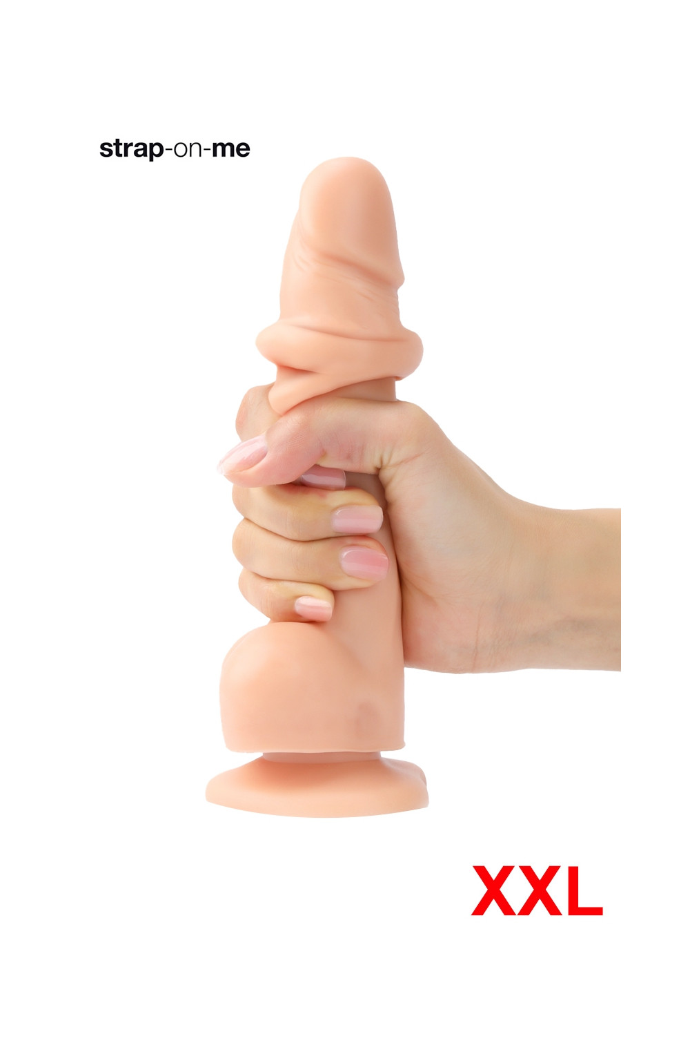 Gode double densité sliding skin XXL - Strap On Me