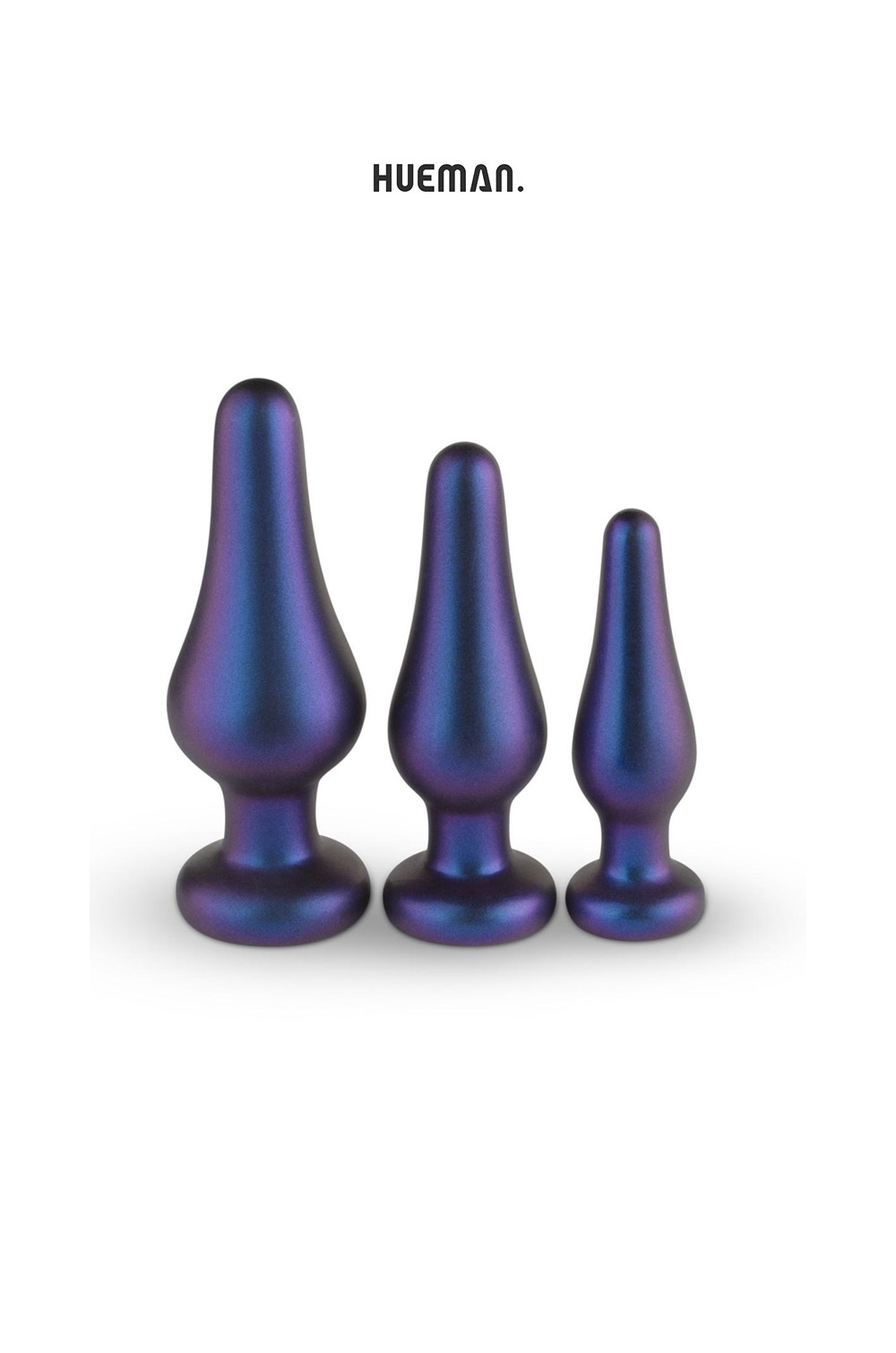 Kit 3 plugs anal Comet - Hueman