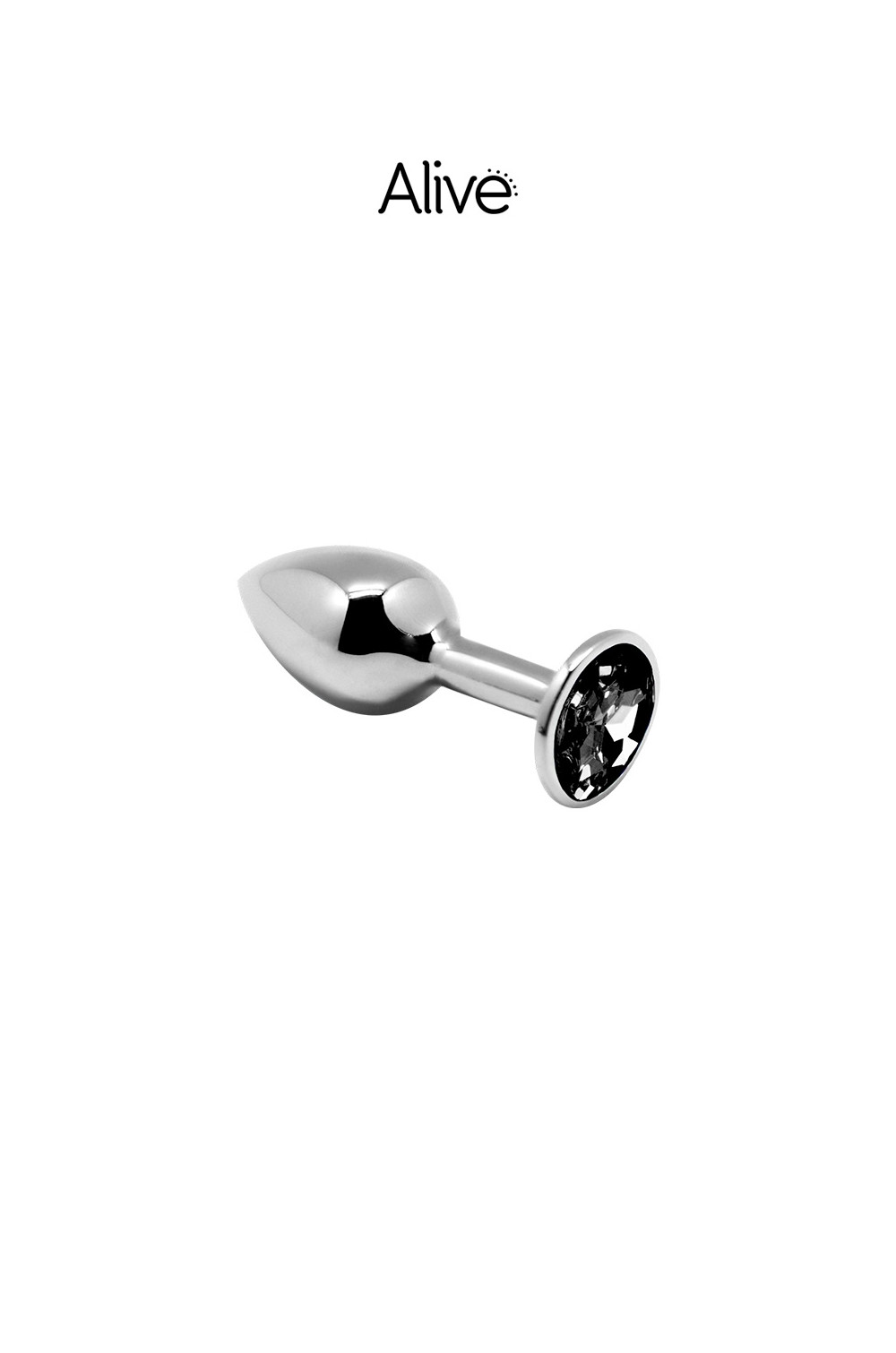 Plug métal bijou noir S - Alive Plug métal bijou noir S - Alive