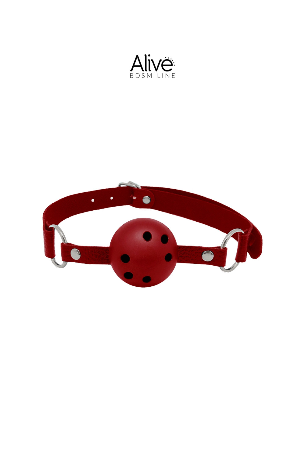 Baillon Discretion rouge - Alive Baillon Discretion rouge - Alive