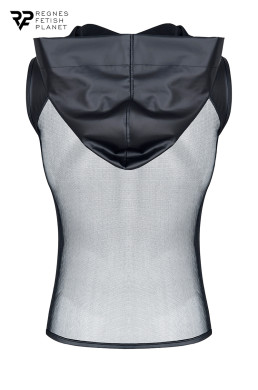 T-shirt à capuche en mesh - Regnes