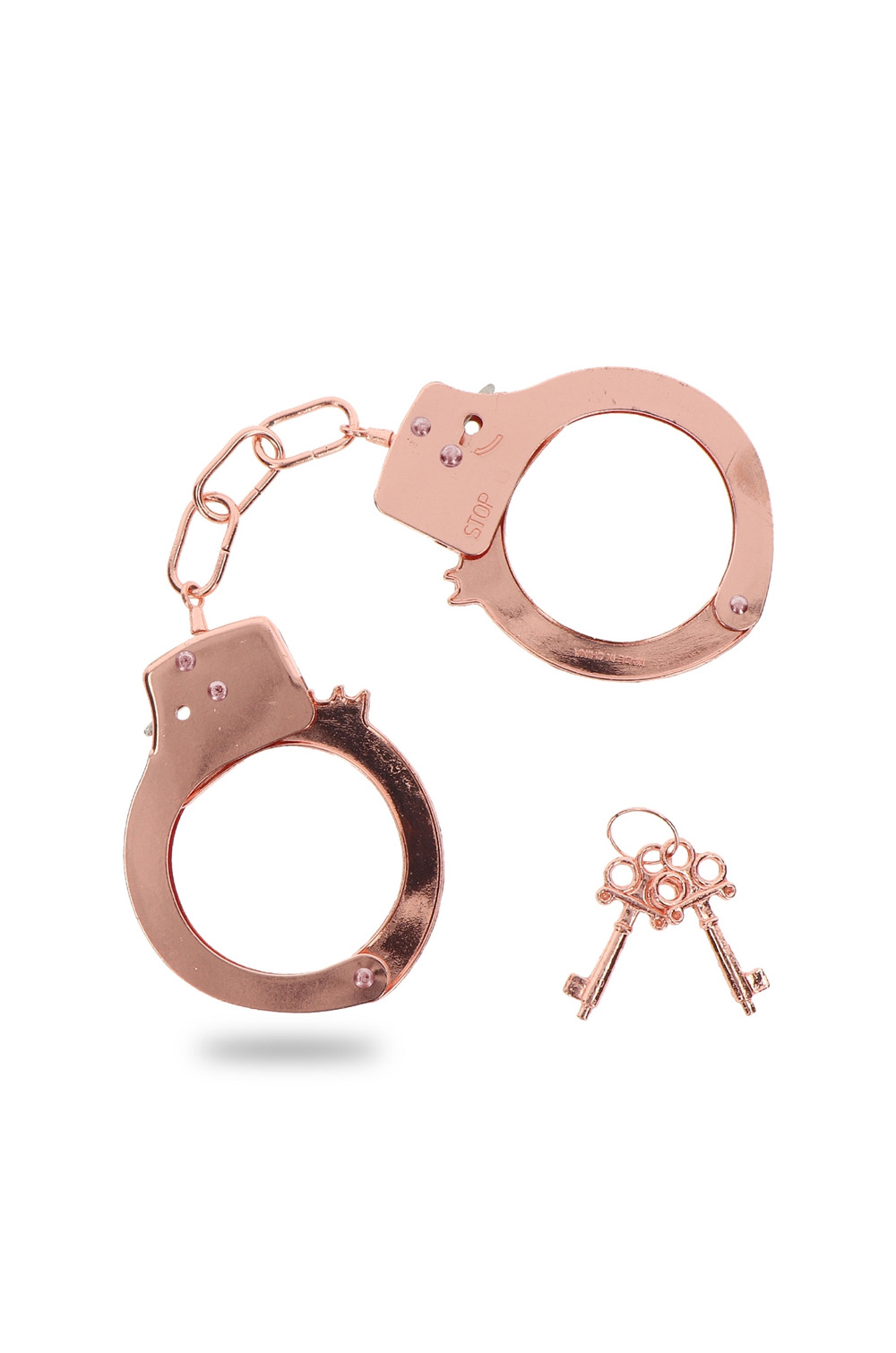 Menottes métal rose gold - Toy Joy