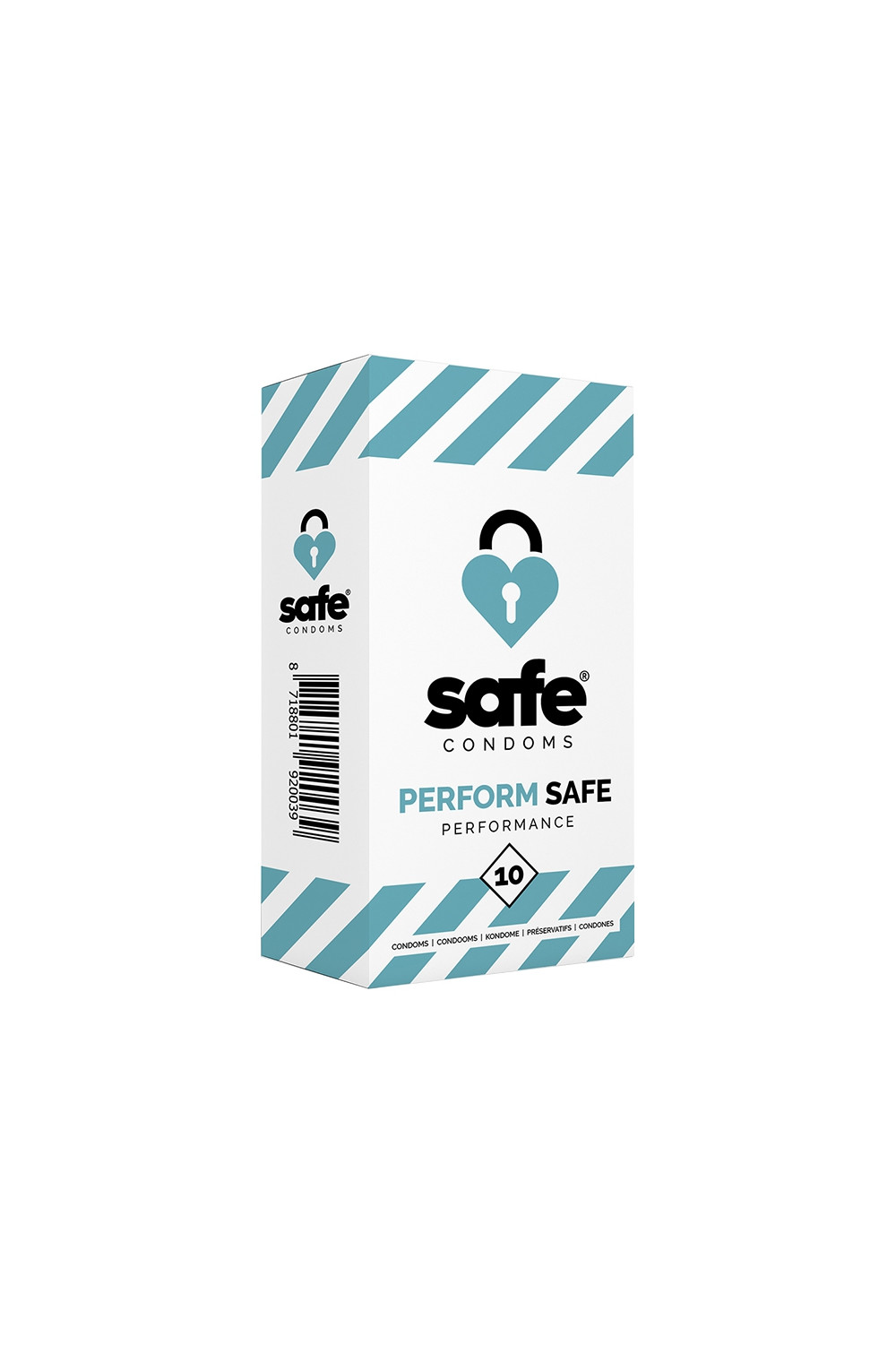 10 préservatifs Safe Performance