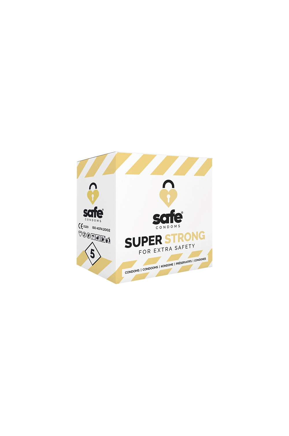 5 préservatifs Safe Super Strong