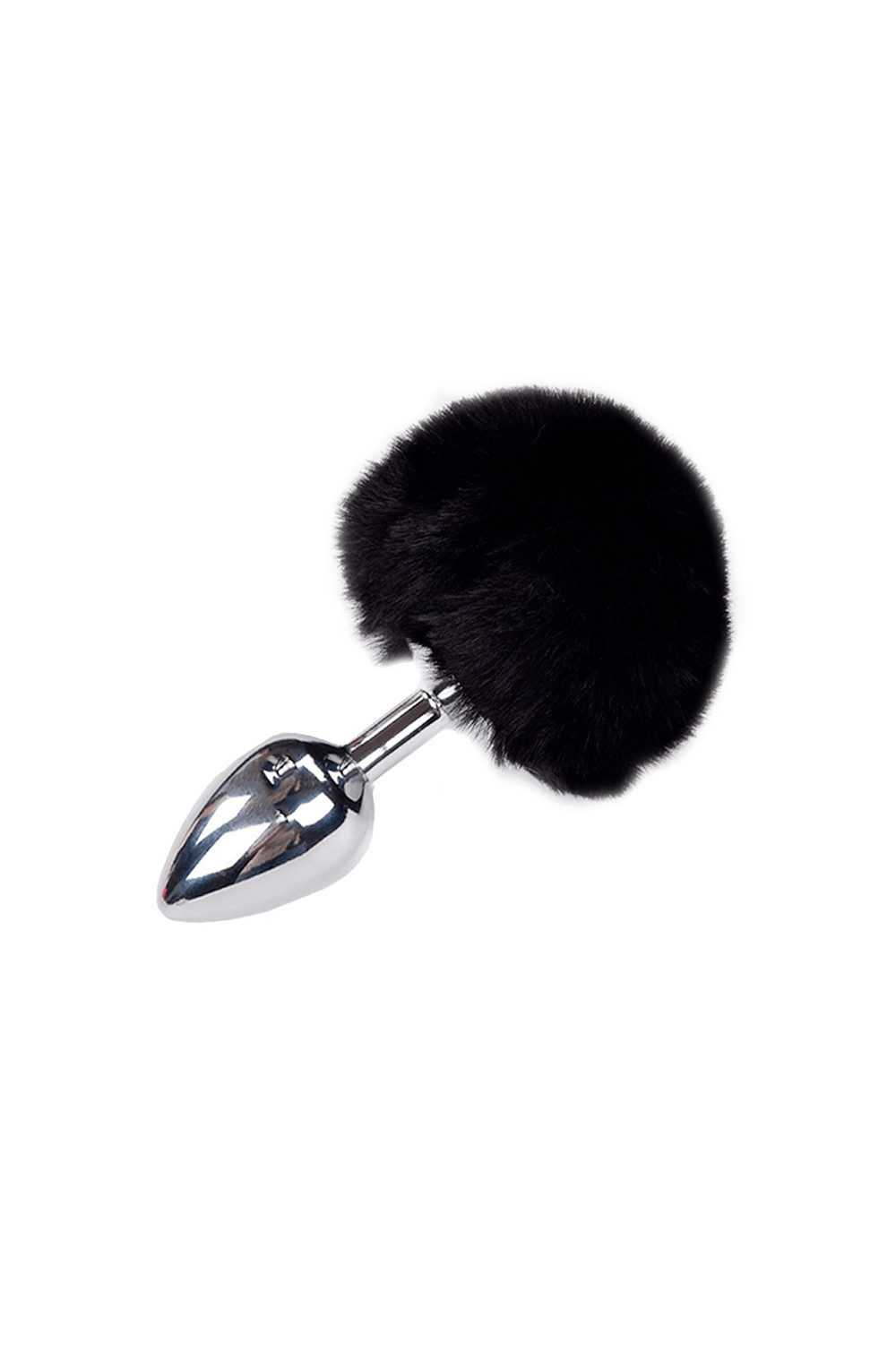 Plug métal Fluffy M noir - Alive