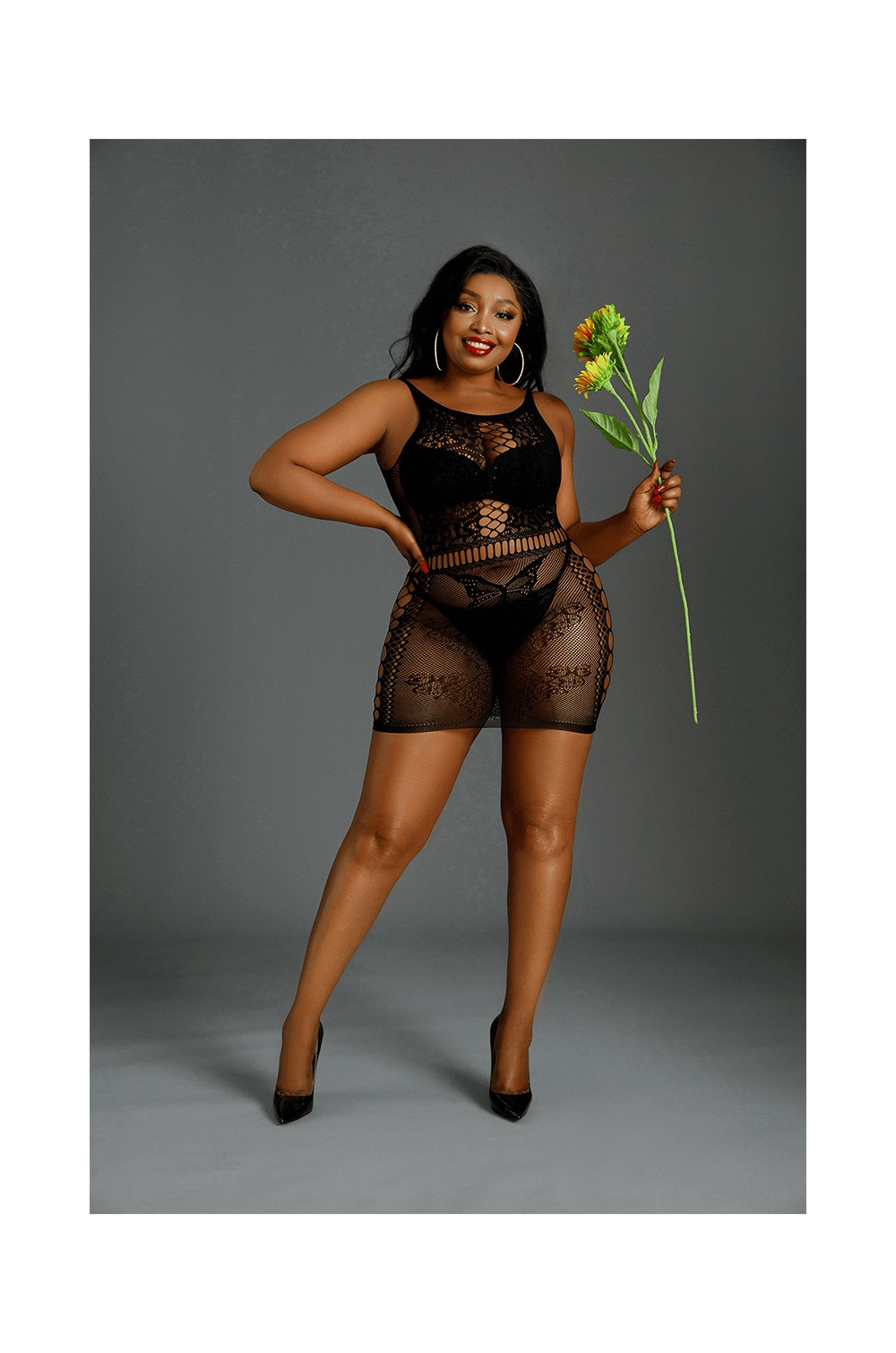 Mini robe sexy N°01 Queen Size - Moonlight