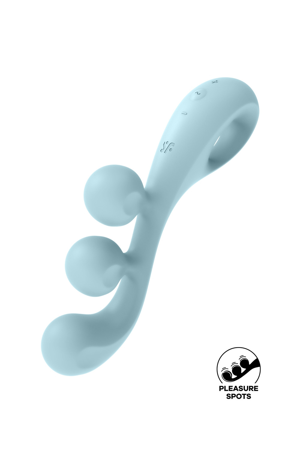 Multi-vibromasseur Tri Ball 2 bleu - Satisfyer
