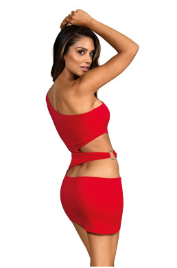 Robe rouge V-9249 - Axami