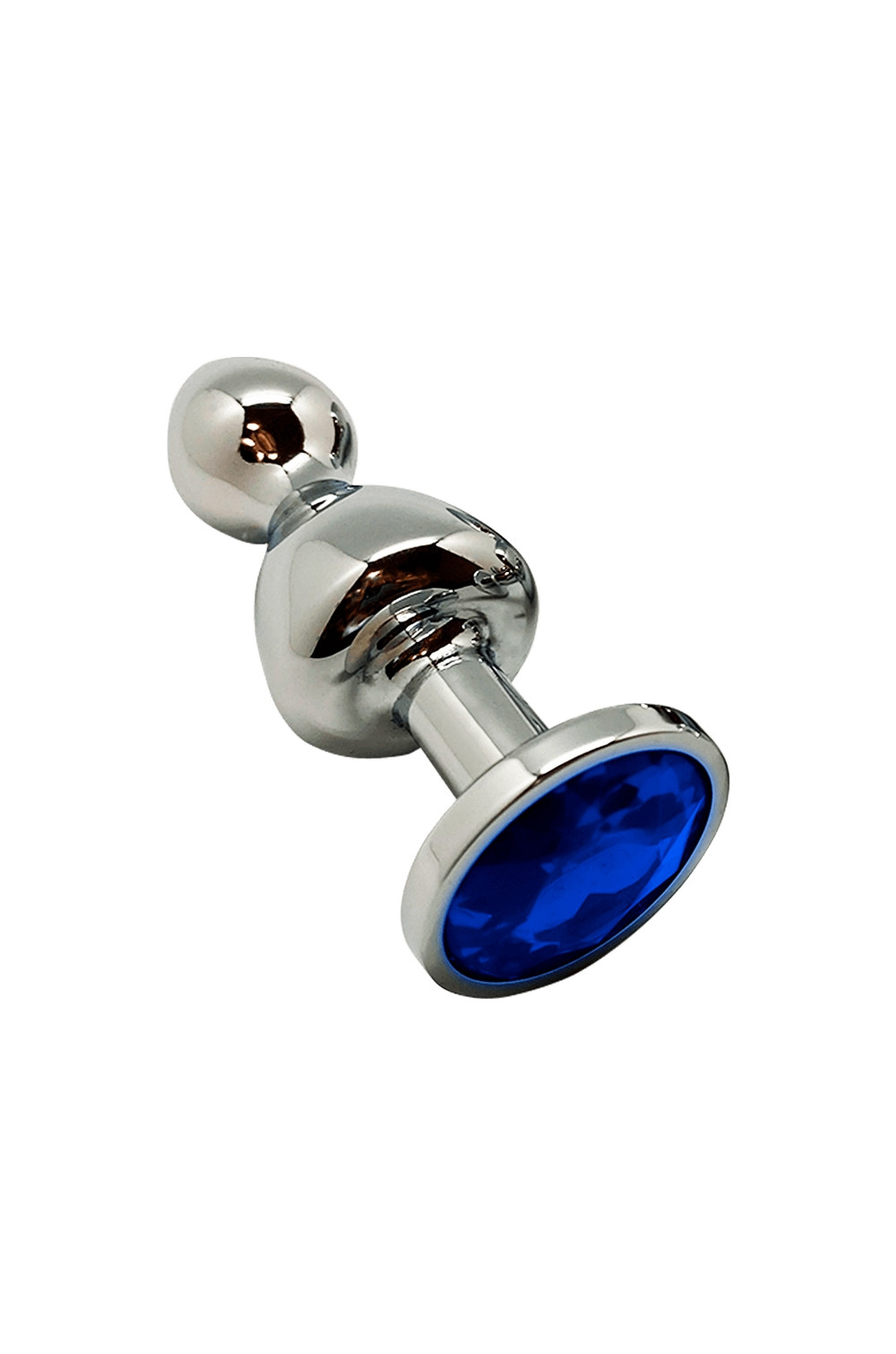Plug bijou Lollypop bleu M - Wooomy