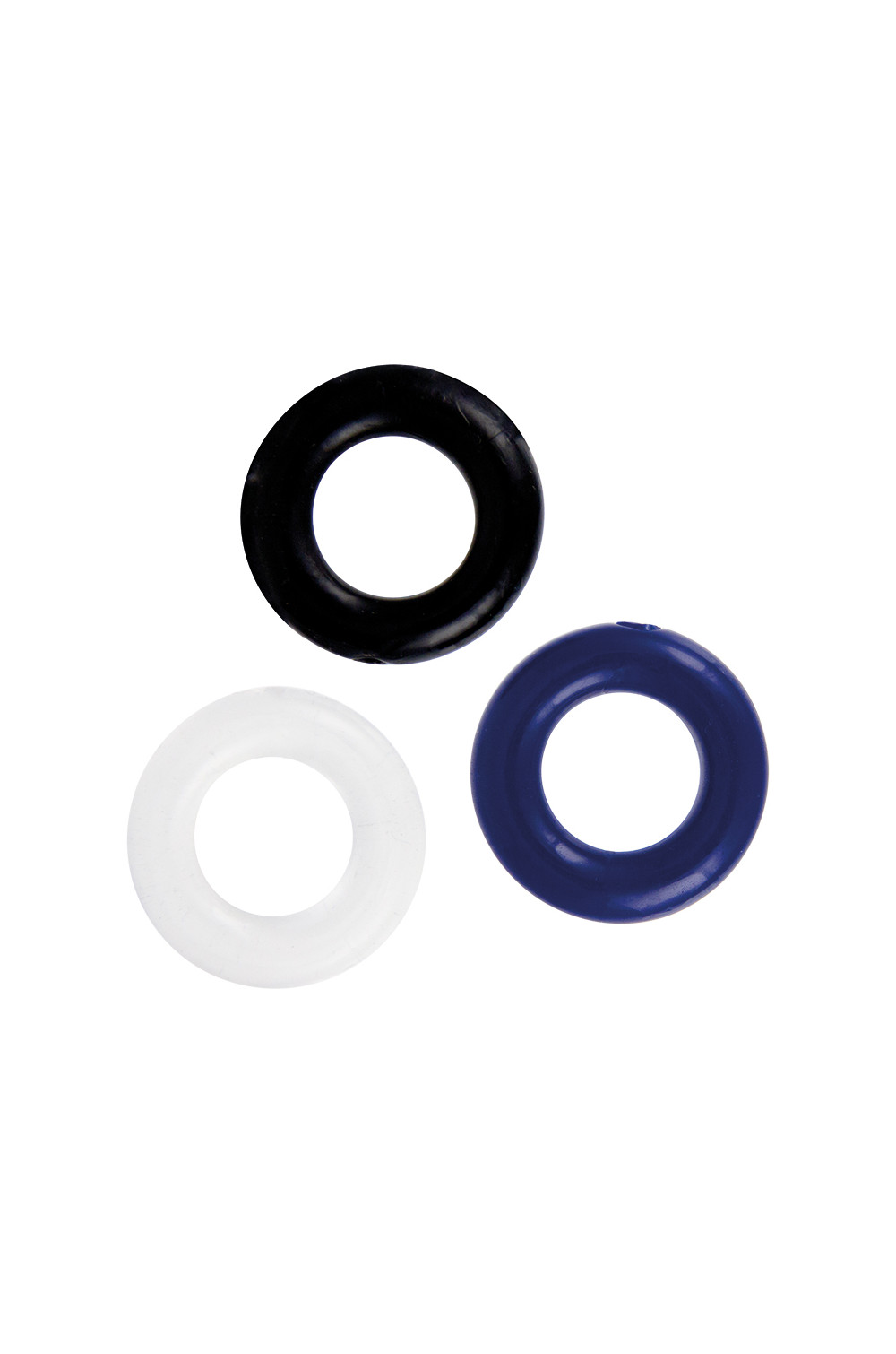 Set 3 Cockrings multicolore - Litolu