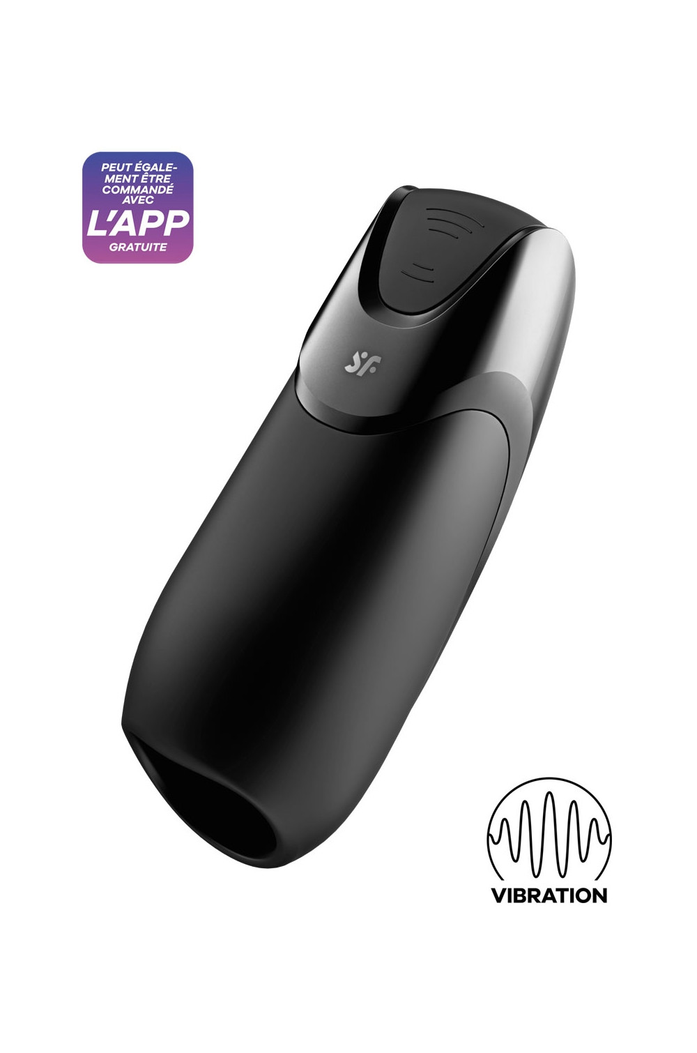 Masturbateur Men vibration+ Connecté - Satisfyer
