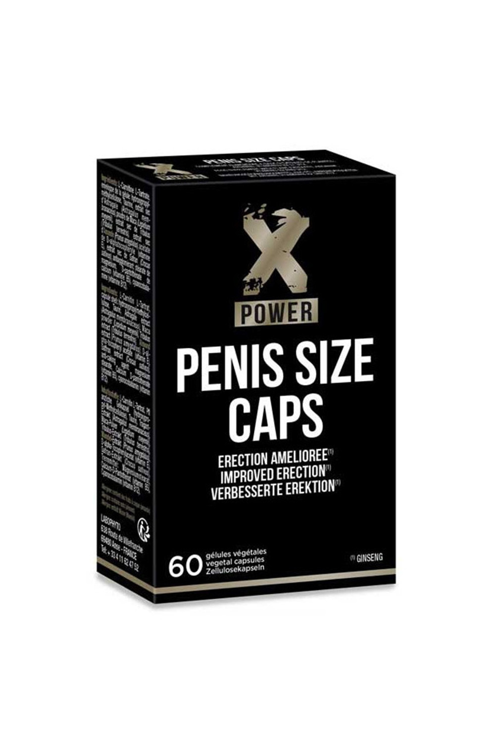 Penis Size Caps (60 gélules)