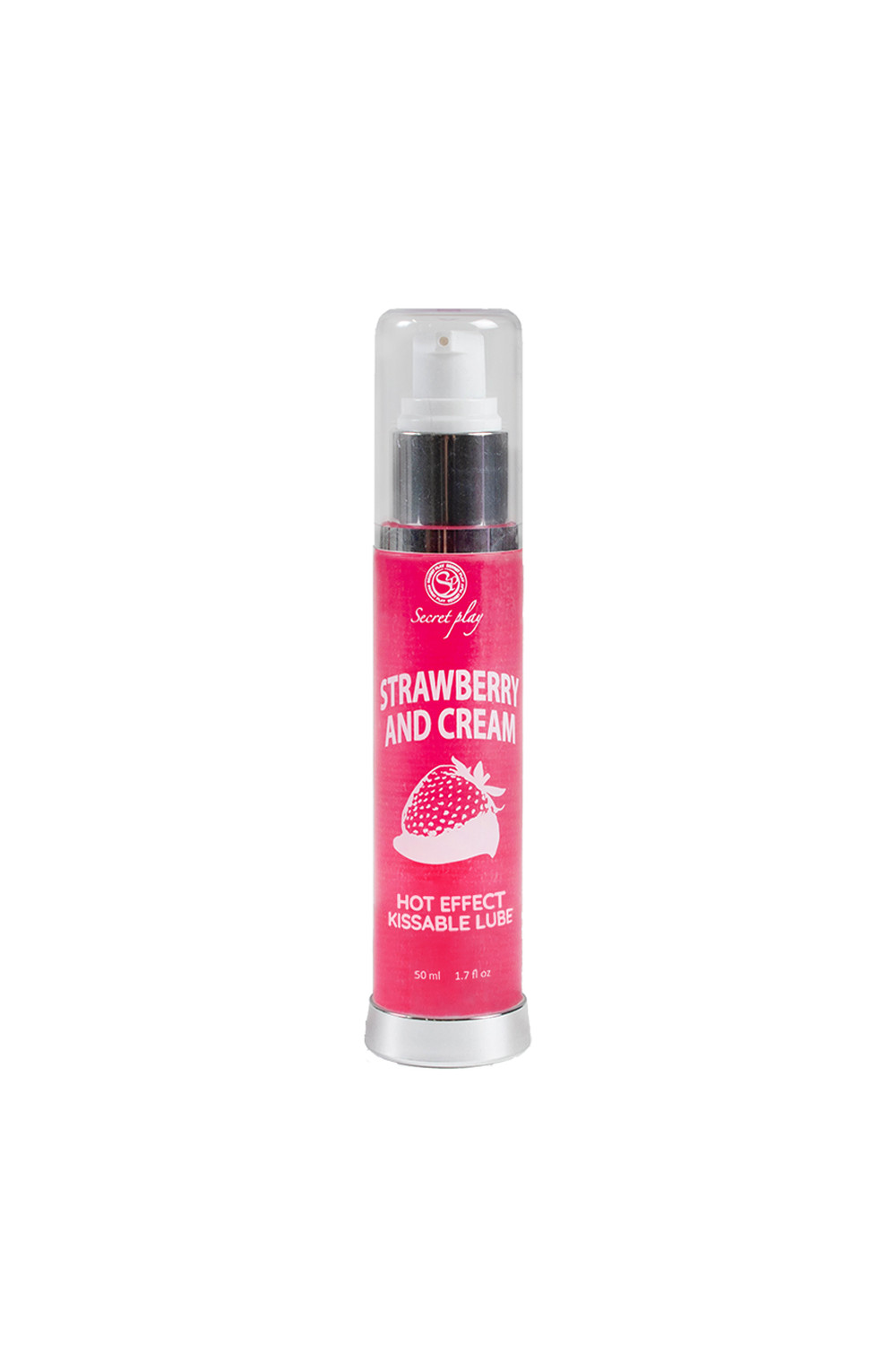 Lubrifiant chauffant gout fraise chantilly - Secret Play