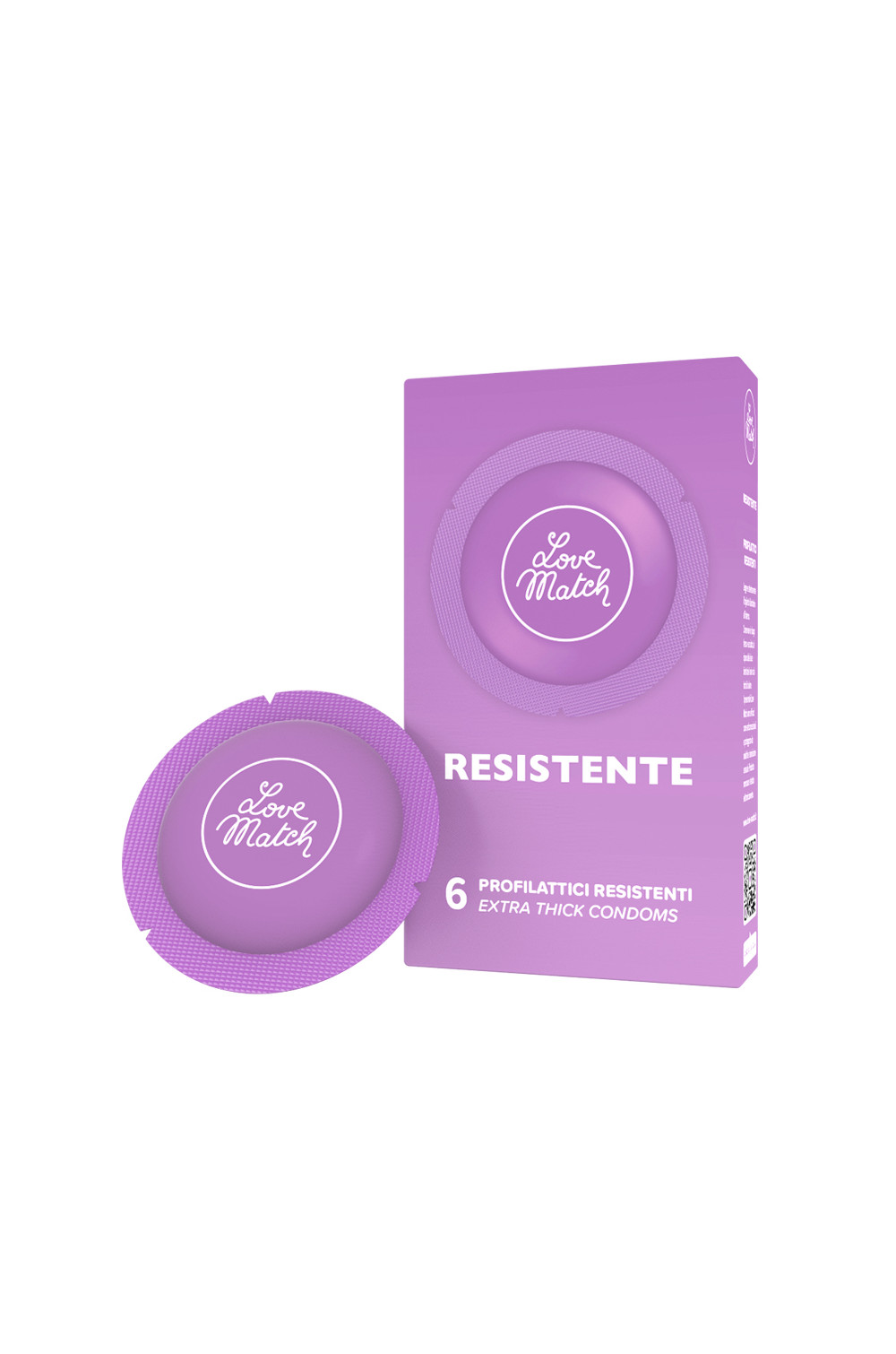 6 Préservatifs résistants Love Match