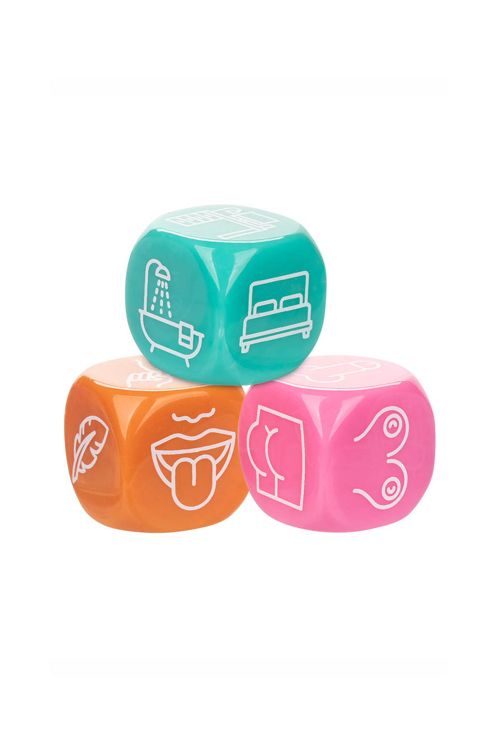3 dés coquins Roll With It - CalExotics