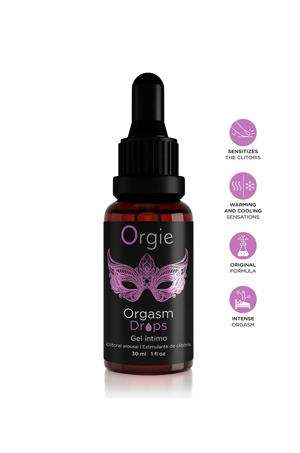 Gel d'excitation du Clitoris Orgasm Drops