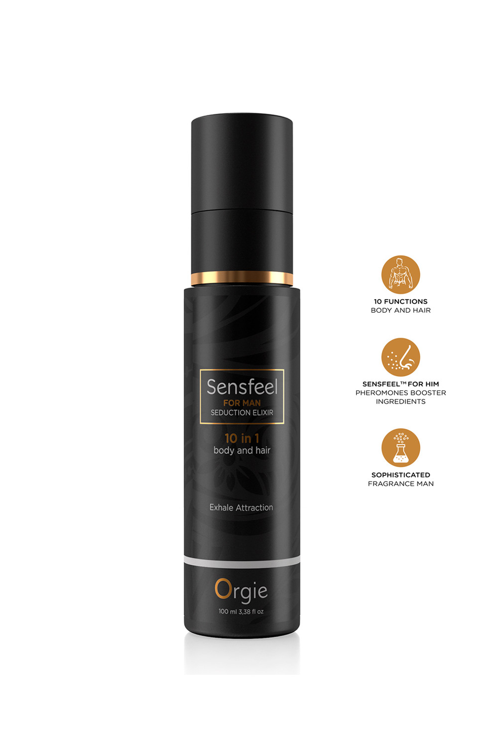 Elixir de Séduction Sensfeel 10 en 1 Pour Homme